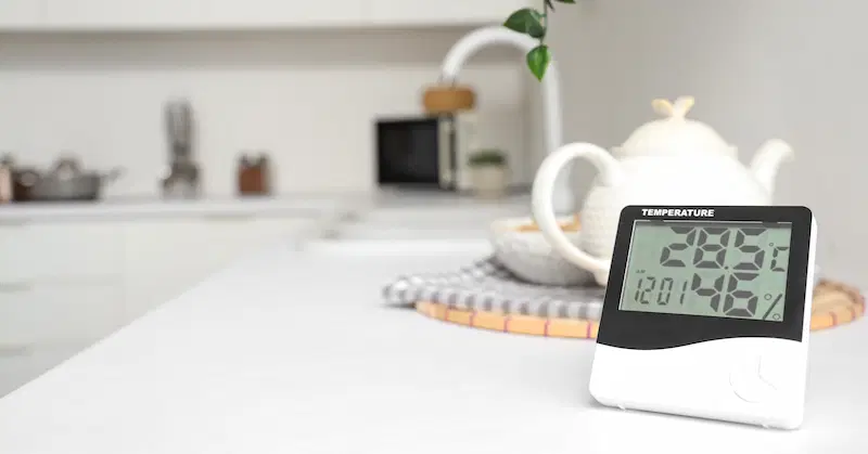 Cozy home with efficient heating and cooling system