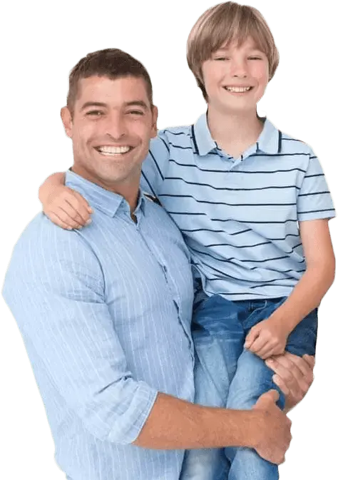 A comfortable family thanks to their heat pump